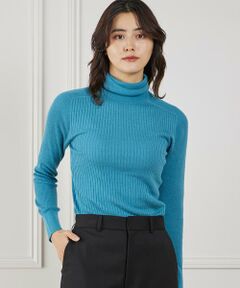 INED / イネド ニット・セーター | 《大きいサイズ》リブタートルニット《Cuoo》