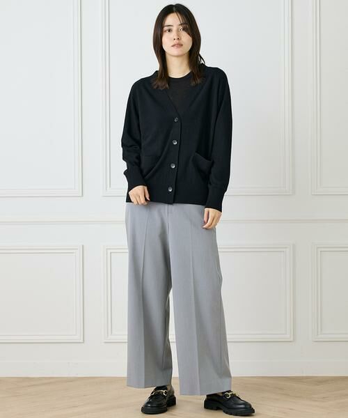 INED / イネド カーディガン・ボレロ | Vネックカーディガン | 詳細11