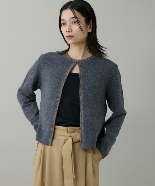 INED / イネド カーディガン・ボレロ | クルーネックカーディガン | 詳細11