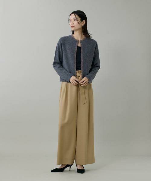 INED / イネド カーディガン・ボレロ | クルーネックカーディガン | 詳細2