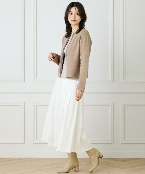 INED / イネド カーディガン・ボレロ | クルーネックカーディガン | 詳細9