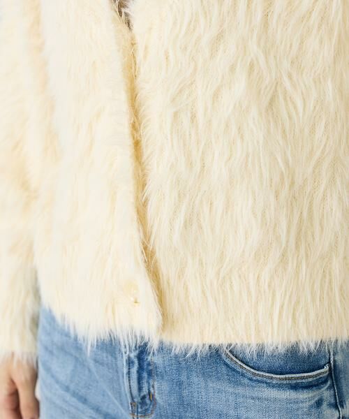 INED / イネド カーディガン・ボレロ | Vネックファーカーディガン《YVON》 | 詳細11