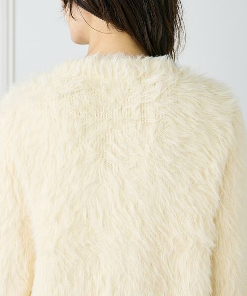 INED / イネド カーディガン・ボレロ | Vネックファーカーディガン《YVON》 | 詳細12