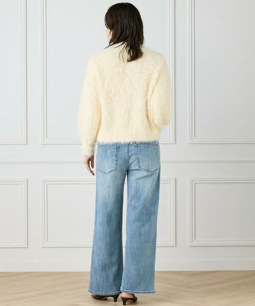 INED / イネド カーディガン・ボレロ | Vネックファーカーディガン《YVON》 | 詳細4