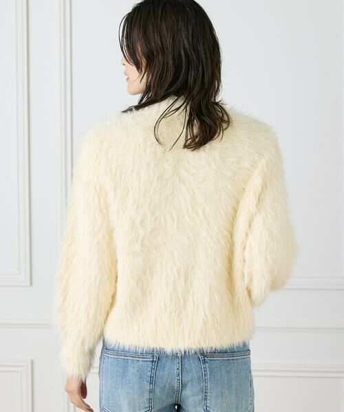 INED / イネド カーディガン・ボレロ | Vネックファーカーディガン《YVON》 | 詳細8