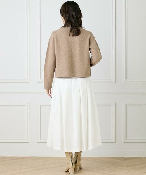 INED / イネド カーディガン・ボレロ | 《大きいサイズ》クルーネックカーディガン | 詳細10