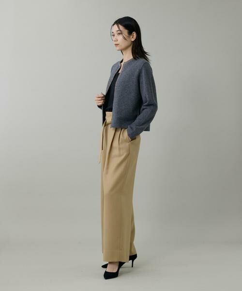 INED / イネド カーディガン・ボレロ | 《大きいサイズ》クルーネックカーディガン | 詳細4