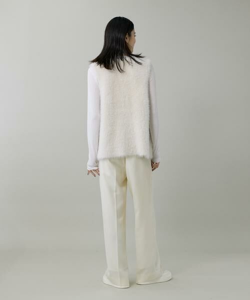 INED / イネド ベスト | フェザーヤーンニットジレ | 詳細5