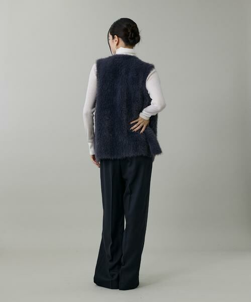 INED / イネド ベスト | フェザーヤーンニットジレ | 詳細8