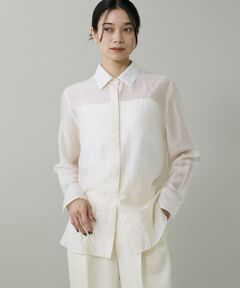 INED / イネド シャツ・ブラウス | ラメドットブラウス