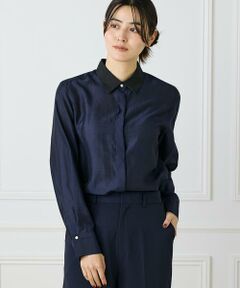 INED / イネド シャツ・ブラウス | ラメドットブラウス