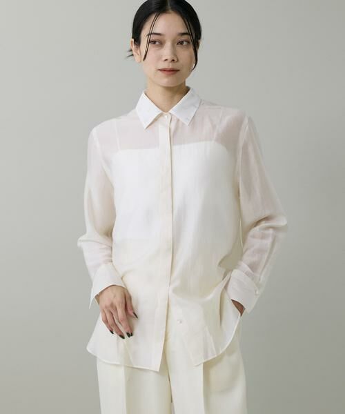 INED / イネド シャツ・ブラウス | ラメドットブラウス | 詳細1