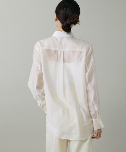 INED / イネド シャツ・ブラウス | ラメドットブラウス | 詳細12