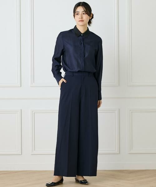 INED / イネド シャツ・ブラウス | ラメドットブラウス | 詳細8