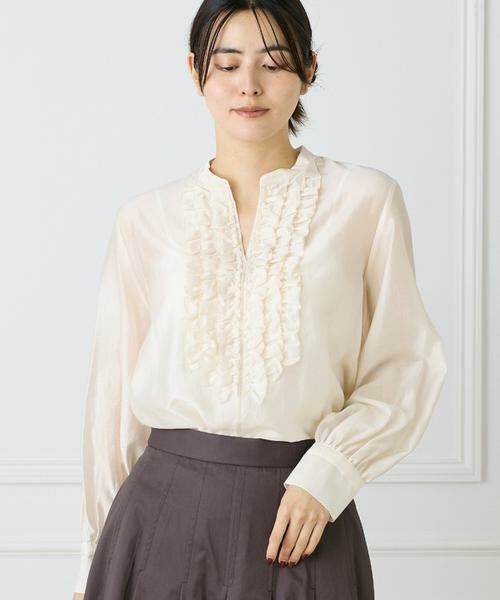 INED / イネド シャツ・ブラウス | ラッフルブラウス | 詳細6