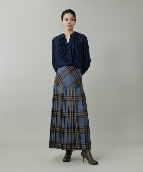 INED / イネド シャツ・ブラウス | 《大きいサイズ》ラッフルブラウス | 詳細2