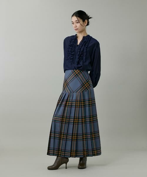 INED / イネド シャツ・ブラウス | 《大きいサイズ》ラッフルブラウス | 詳細4