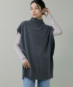 INED / イネド マフラー・ショール・スヌード・ストール | 2WAYハイネックニットジレ