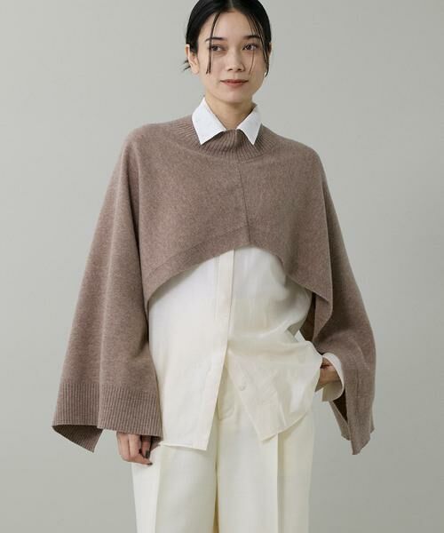 INED / イネド マフラー・ショール・スヌード・ストール | 2WAYハイネックニットジレ | 詳細1