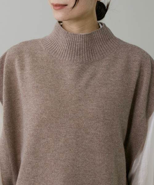 INED / イネド マフラー・ショール・スヌード・ストール | 2WAYハイネックニットジレ | 詳細15