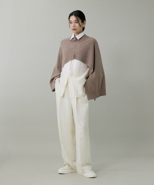 INED / イネド マフラー・ショール・スヌード・ストール | 2WAYハイネックニットジレ | 詳細2