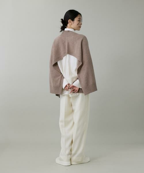 INED / イネド マフラー・ショール・スヌード・ストール | 2WAYハイネックニットジレ | 詳細4