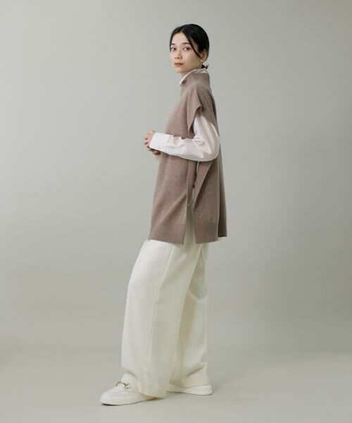 INED / イネド マフラー・ショール・スヌード・ストール | 2WAYハイネックニットジレ | 詳細6