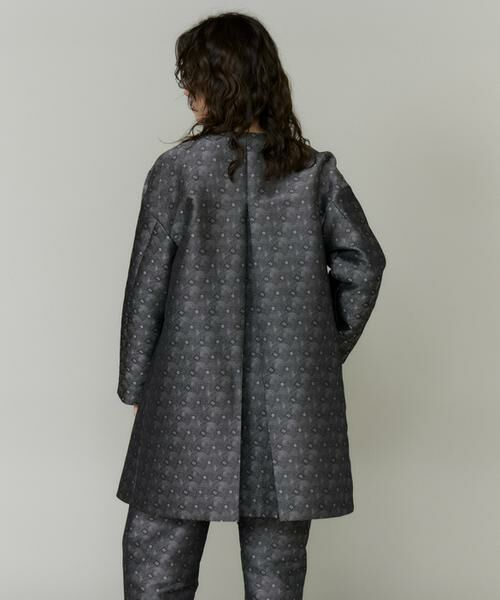 INED / イネド その他アウター | ノーカラーAラインコート | 詳細11