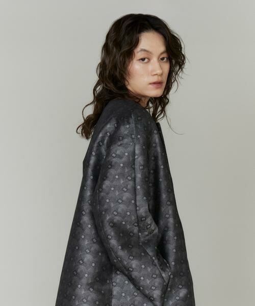 INED / イネド その他アウター | ノーカラーAラインコート | 詳細13