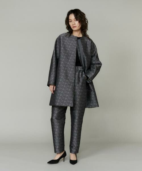 INED / イネド その他アウター | ノーカラーAラインコート | 詳細2