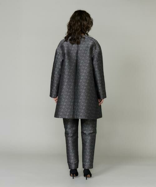 INED / イネド その他アウター | ノーカラーAラインコート | 詳細7