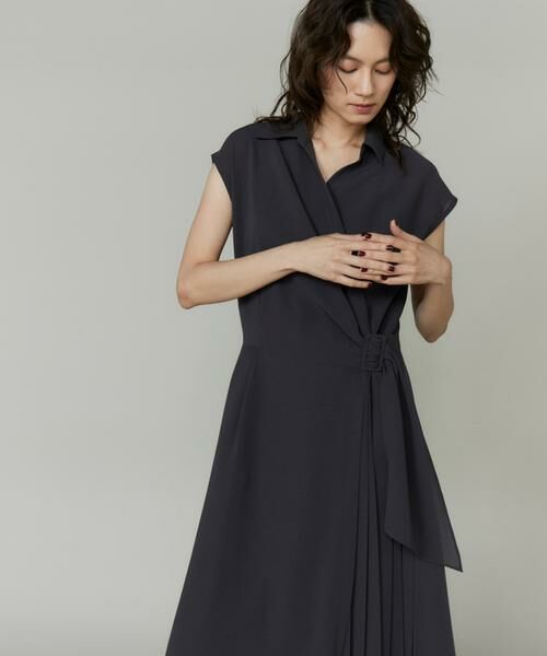 INED / イネド ミニ丈・ひざ丈ワンピース | アシンメトリーワンピース | 詳細1