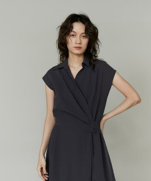 INED / イネド ミニ丈・ひざ丈ワンピース | アシンメトリーワンピース | 詳細10