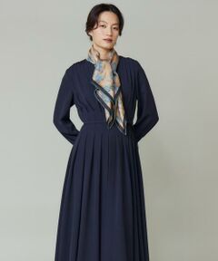 INED / イネド ミニ丈・ひざ丈ワンピース | ピンタックデザインワンピース