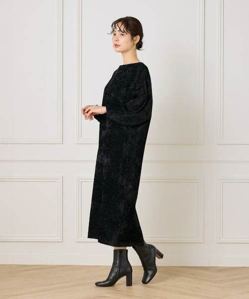 INED / イネド ミニ丈・ひざ丈ワンピース | ジャガードワンピース | 詳細4