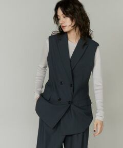 INED / イネド ベスト | ダブルブレストジレ