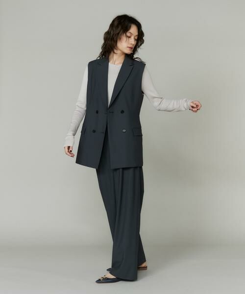 INED / イネド ベスト | ダブルブレストジレ | 詳細6