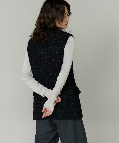 INED / イネド その他アウター | LINTONテーラードジレ | 詳細10