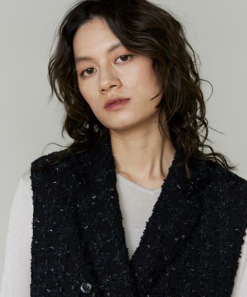 INED / イネド その他アウター | LINTONテーラードジレ | 詳細11