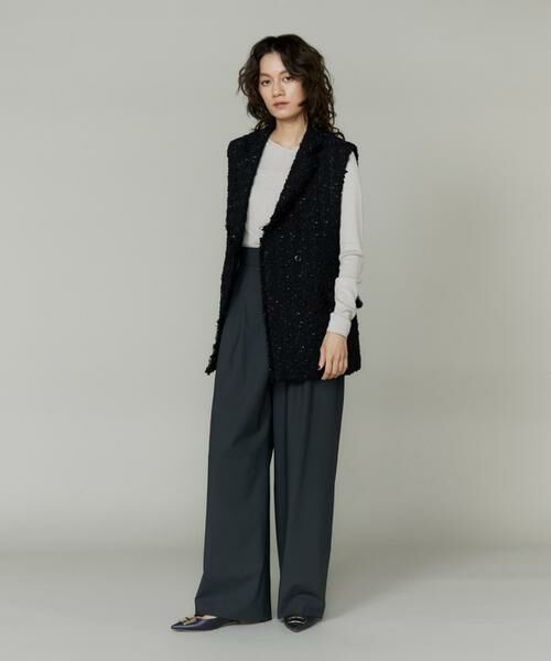 INED / イネド その他アウター | LINTONテーラードジレ | 詳細6