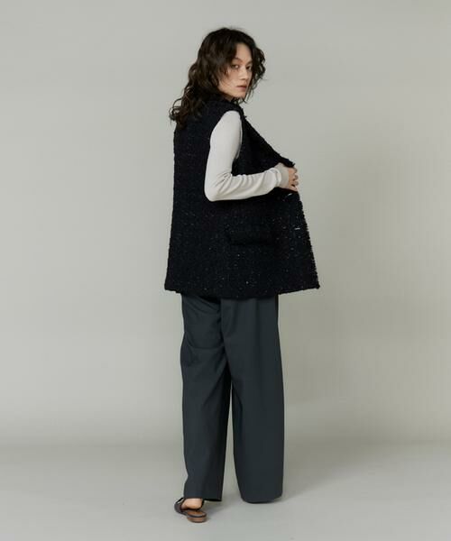 INED / イネド その他アウター | LINTONテーラードジレ | 詳細7