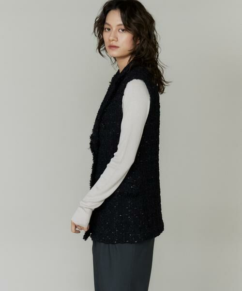 INED / イネド その他アウター | LINTONテーラードジレ | 詳細9