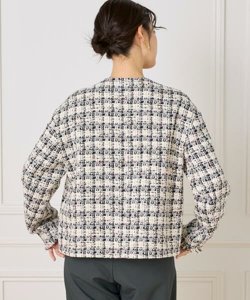 INED / イネド その他アウター | LINTONノーカラージャケット | 詳細9