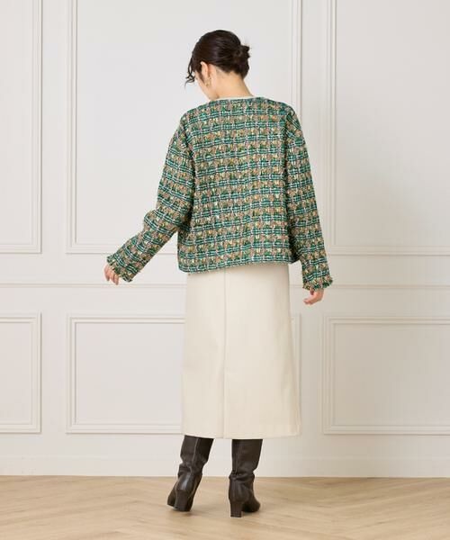 INED / イネド その他アウター | LINTONノーカラージャケット | 詳細5