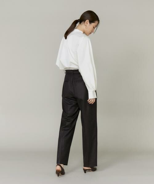 INED / イネド スラックス・ドレスパンツ | ハイウエストベルト付きパンツ | 詳細5