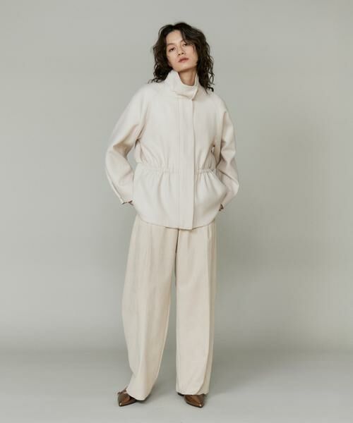 INED / イネド その他パンツ | フェイクスエードタックワイドパンツ | 詳細4