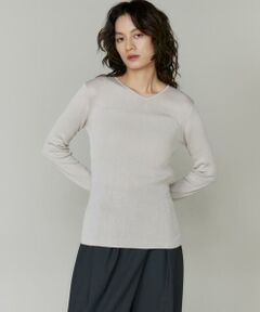 INED / イネド ニット・セーター | シルクリブプルオーバー