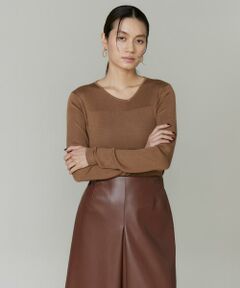 INED / イネド ニット・セーター | シルクリブプルオーバー