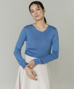 INED / イネド ニット・セーター | シルクリブプルオーバー