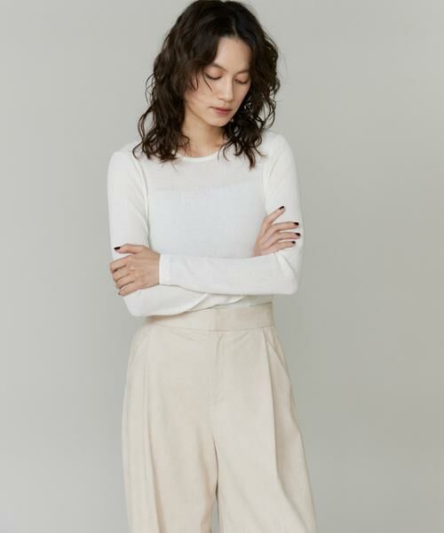 INED / イネド ニット・セーター | シアープルオーバー | 詳細12